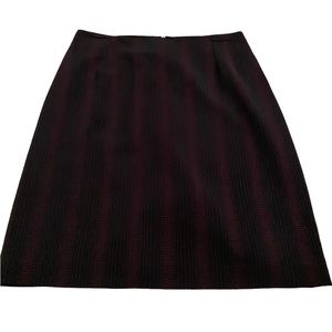 Tailor B.Moss Pink and Black Plaid Skirt